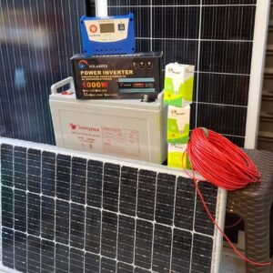 400watts solar  full kit with 150ah battery