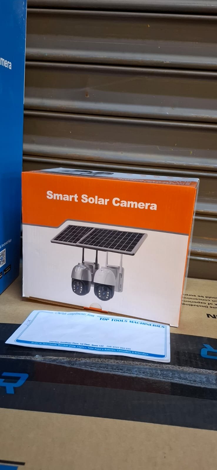 Cctv Solar smart camera HD x10 zoom lens