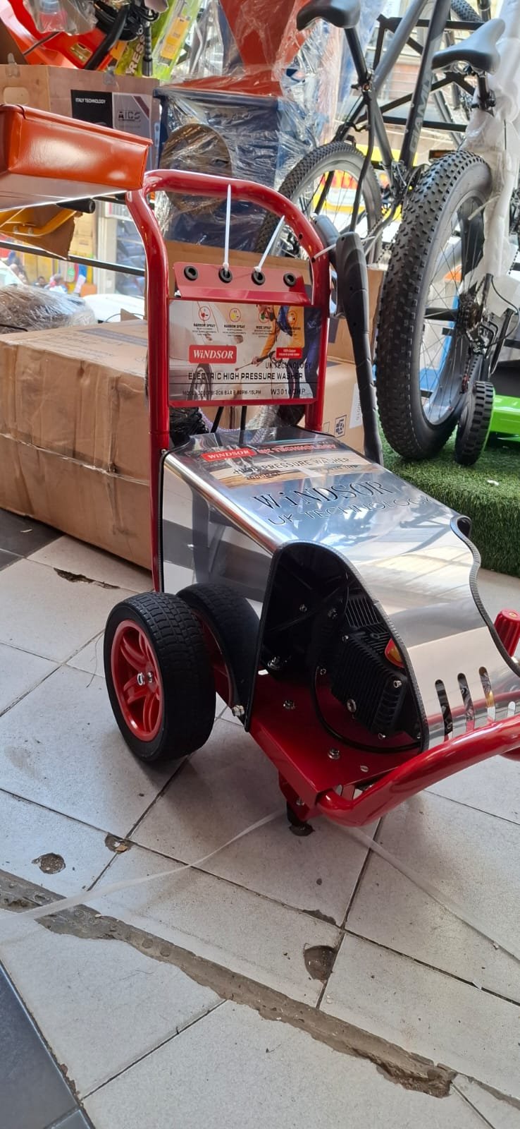 Windsor uk electric high pressure car washer w3010 3hp 3000psi