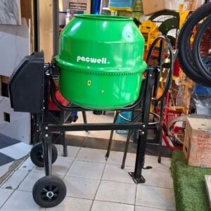 Pacwell electric concrete mixer 200ltrs