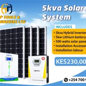5kw Lithium solar kit