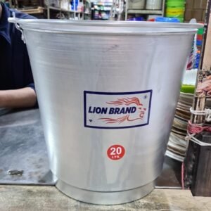 Aluminium milk bucket 25ltrs
