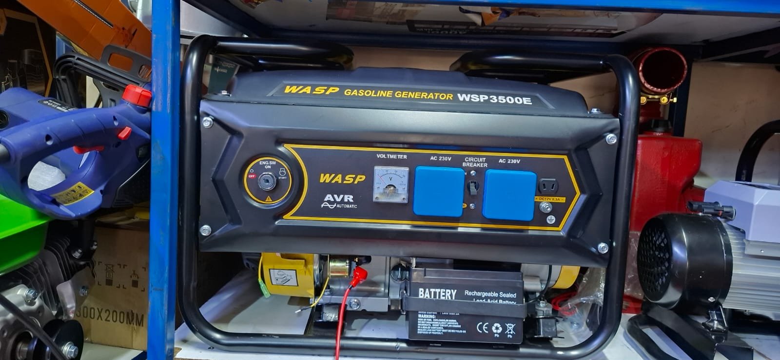 Wasp petrol generator 4kva silent