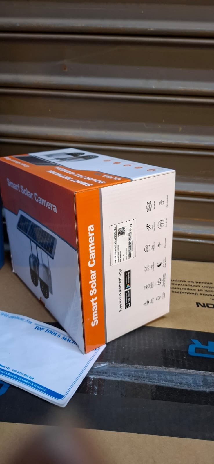 Cctv Solar smart camera HD x10 zoom lens - Image 2
