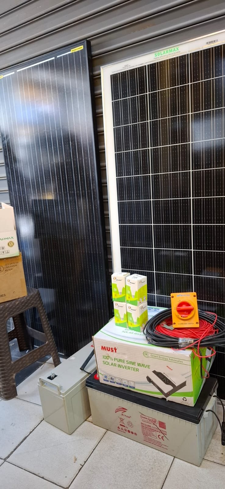 Must 1.5kva solar system kit with 200ah battery - Image 2