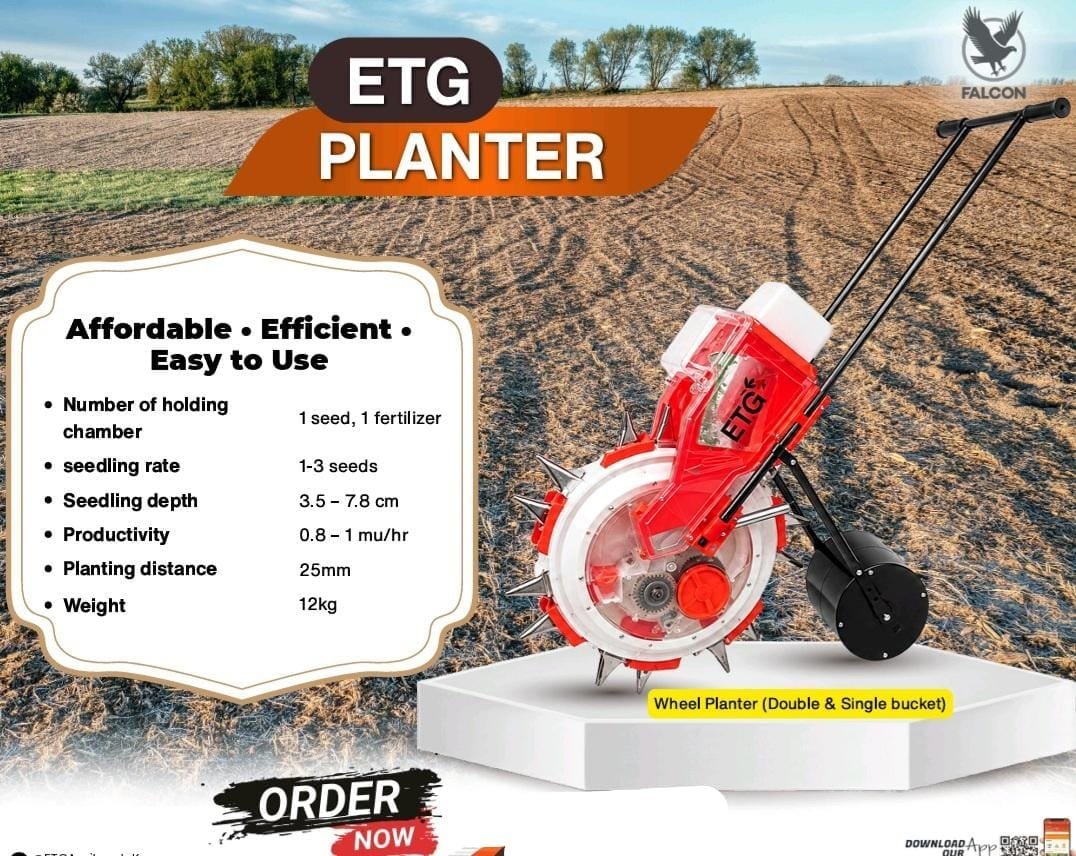 2chamber efficient seed planter and manure