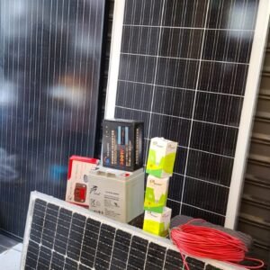 Complete solar system kit 120watts