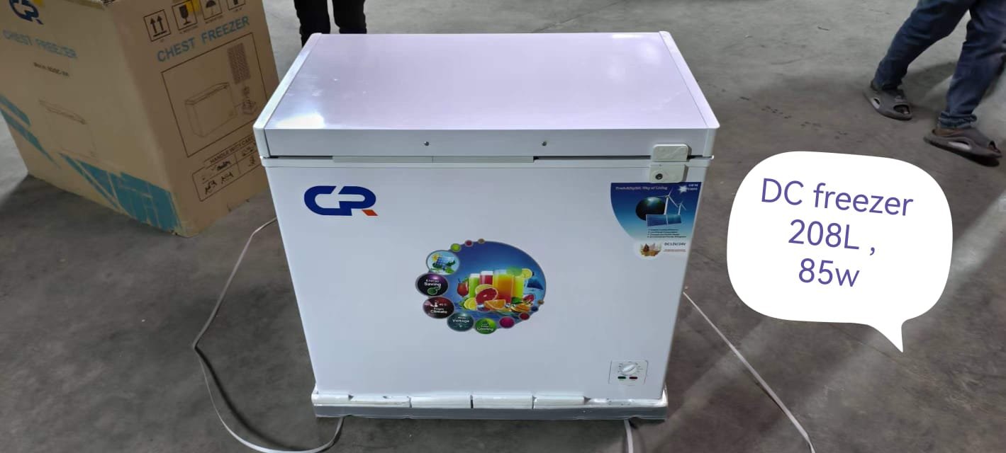 Dc solar chest freezer 208Ltrs