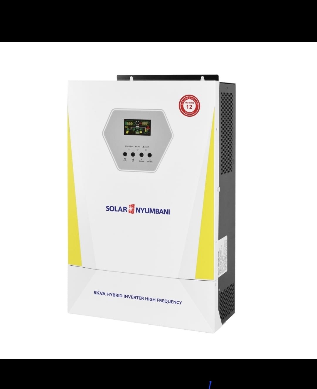 Hepu Solar 5kva hybrid inverter high frequency 24volts mppt 100a with lithium communication