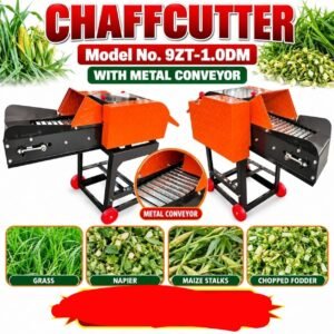Metal conveyor chaff cutter