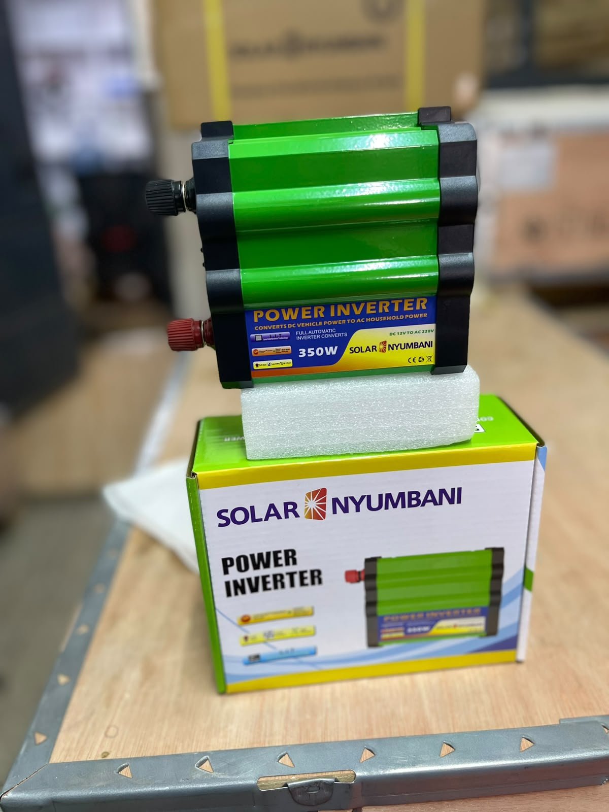 Solar Nyumbani power inverter 350watts 12v