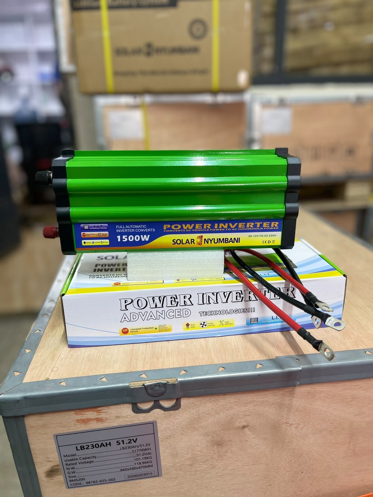 Solar Nyumbani power inverter 700watts 12v