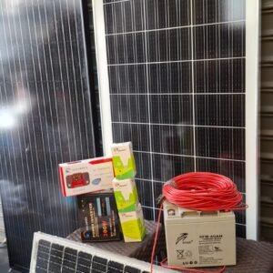 Solar system package 100watts with 80ah battery complete