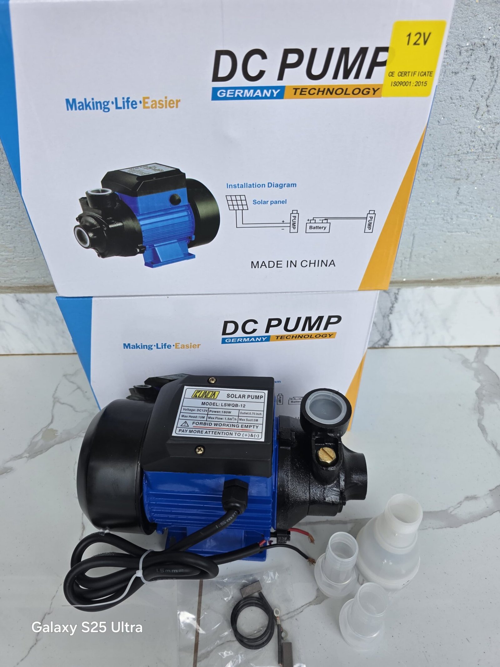 24v DC booster pump 280watts - Image 2