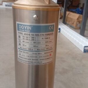 Doyin Ac dc solar electric hybrid submersible waterpump 1500w 2hp