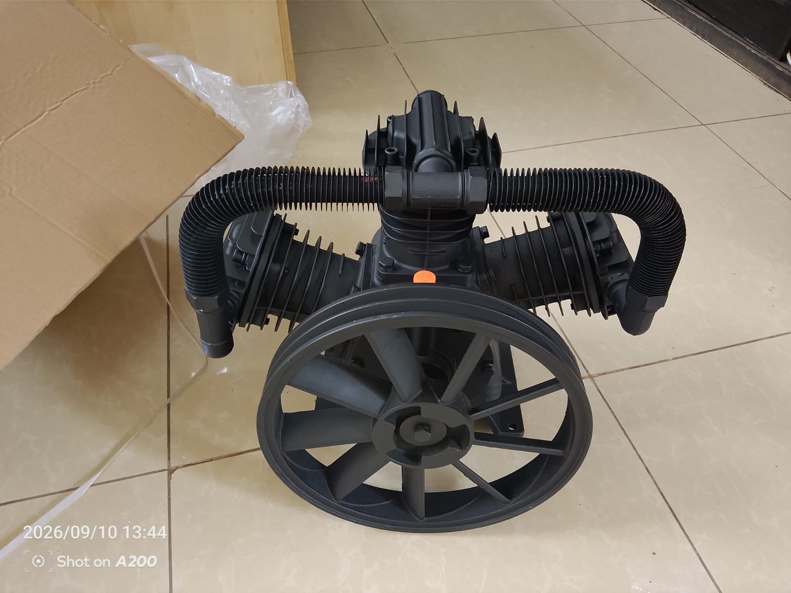 Cast iron compressor head wy3090 90mm 3piston