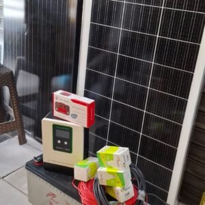 1kw Solar backup package kit with 200ah battery
