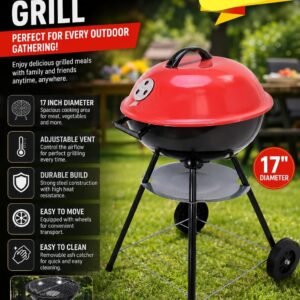 17inch kettle barbecue grill