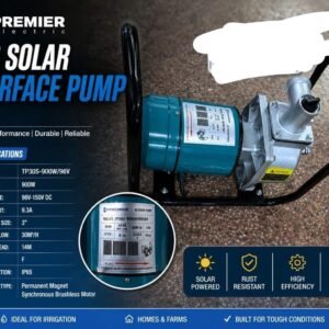 3inch Premier dc solar surface waterpump 96v 900w green