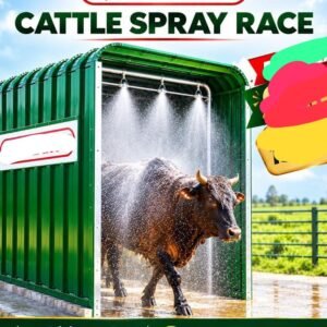 Cattle spray race
