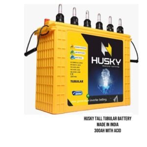 India Husky tall tubular battery 300ah