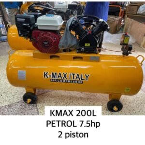 Kmax 200ltrs double piston air compressor 7.5hp