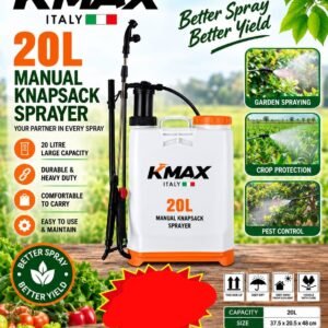 Kmax 20ltrs manual knapsack sprayer