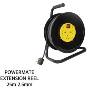Power extension cable reel 25mtr 2.5mm