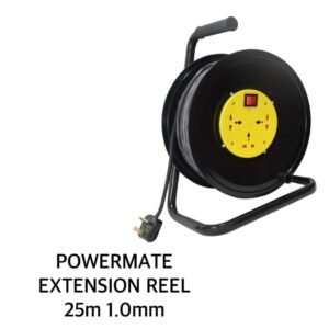 Powermate extension cable reel 25mtr 1.0mm