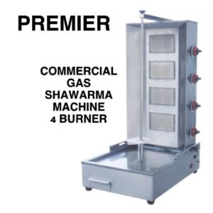 Premier commercial gas shawarma Machine 4 burner