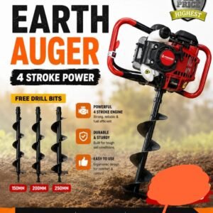 Premier earth auger 4stroke with 3bits