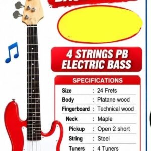 Premier electric bass guitar 4string pb 24ft