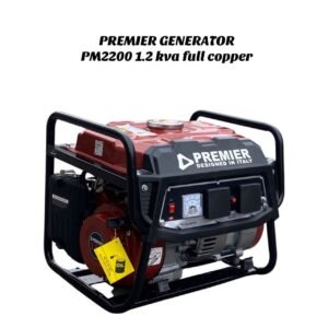 Premier petrol generator 1.2kva full copper