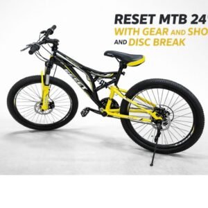 Reset mountain bicycle 24inch with gear and disc break