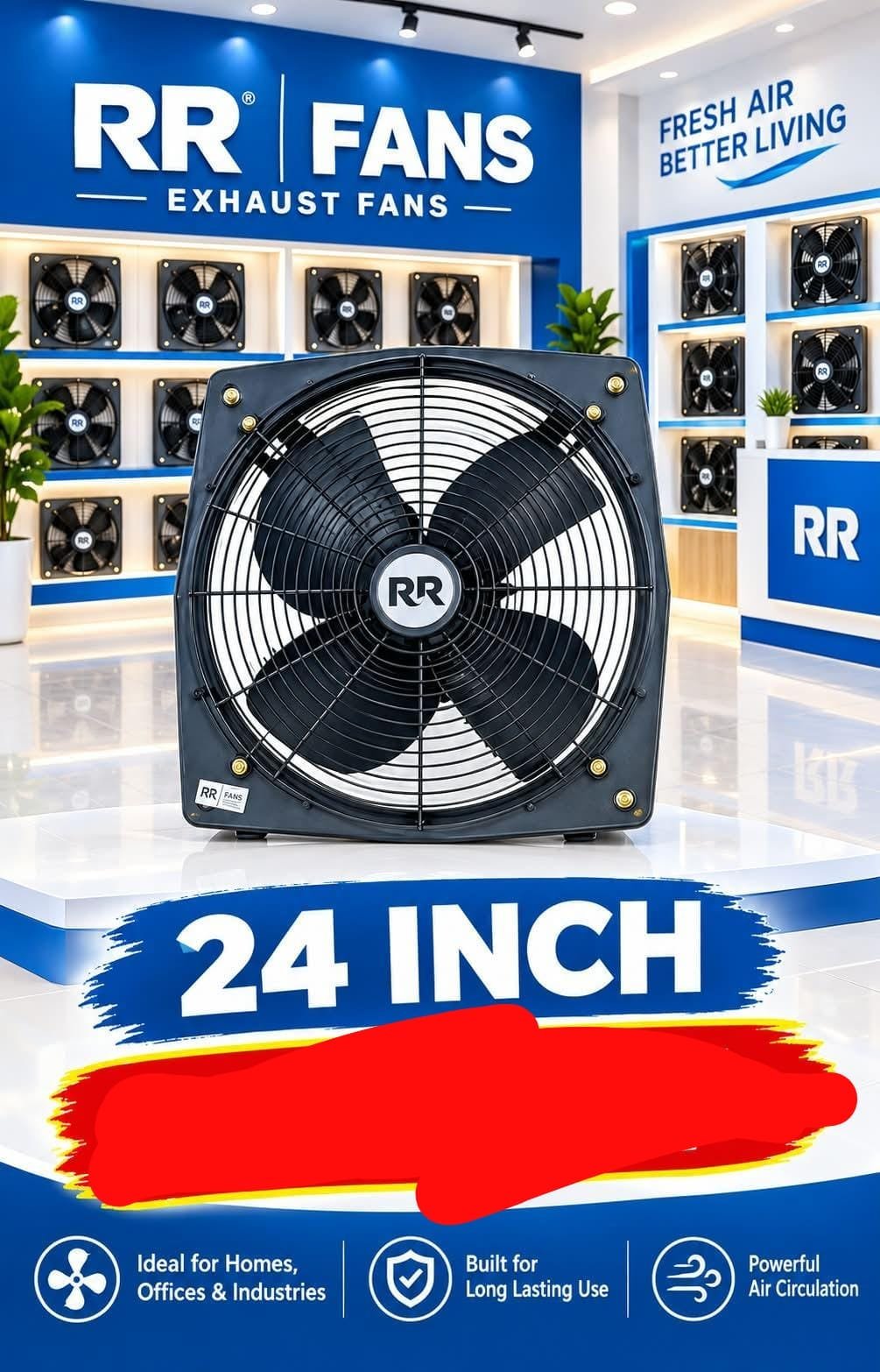Rr exhaust fan 24inch