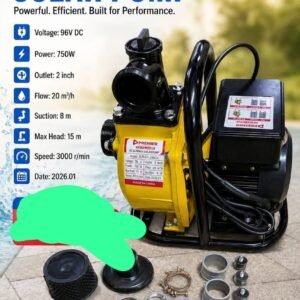 Slr-dc-2inch Premier dc solar surface waterpump 96v 750w yellow